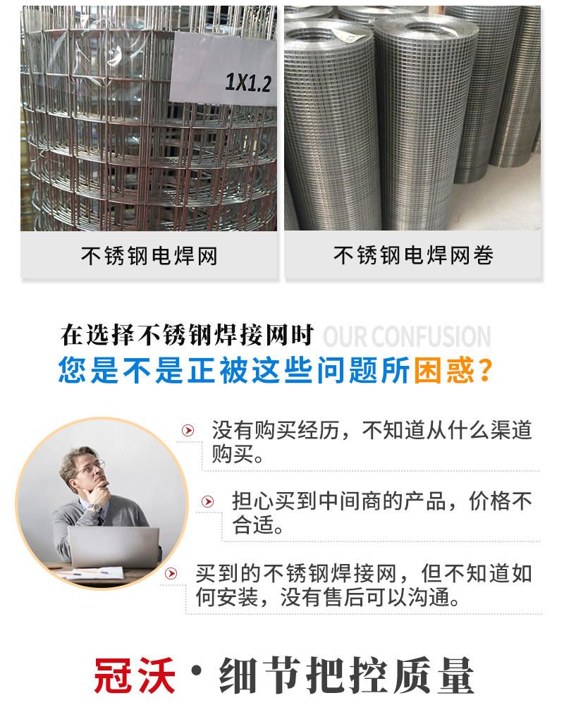 不鏽鋼焊接（jiē）網片(圖2)